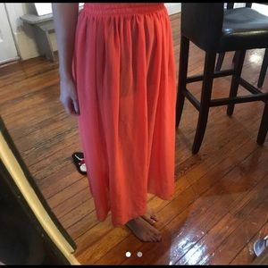 American Apparel Chiffon Skirt